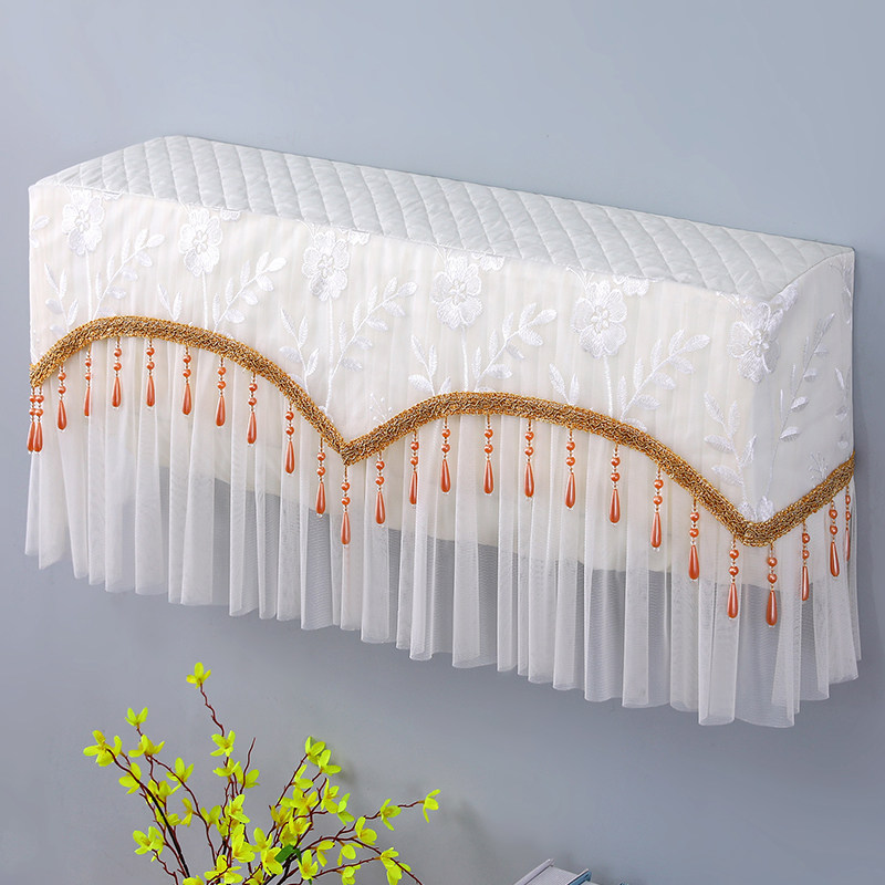 高级感挂机空调罩1.5p开机不取空调套新款空调防尘罩保护套美化罩