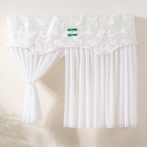 空调罩开机不取防直吹挂式通用月子挂机罩开机不取遮风帘子挡风板