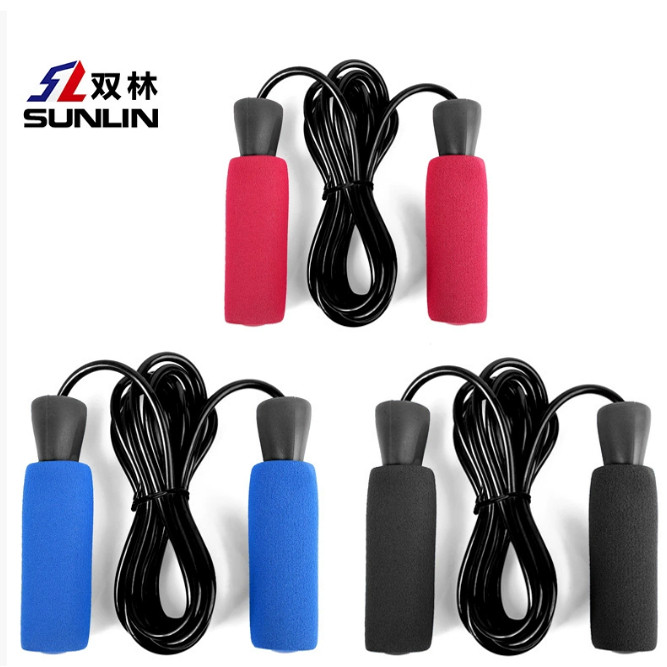 SUNLIN/双林1211跳绳PVC健身运动海绵塑柄专用跳绳