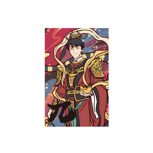 指定款非人哉第九周冰箱贴指定款赵公明九月大士吧唧动漫周边