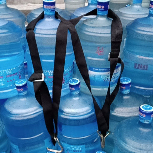 桶装水提水神器纯净水桶拎手提环煤气送餐搬运带送水省力肩背绳子