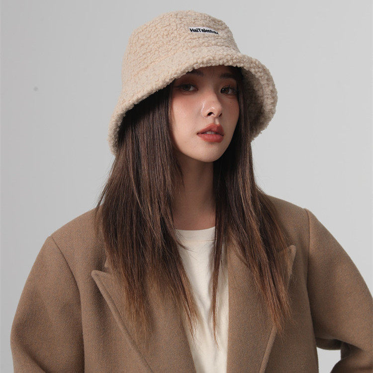 日系高级感卡其色羊羔毛渔夫帽女秋冬宽帽檐显脸小毛绒绒加厚盆帽,服饰配件/皮带/帽子/围巾,帽子,淘宝优惠券,粉丝福利购,淘宝优惠卷