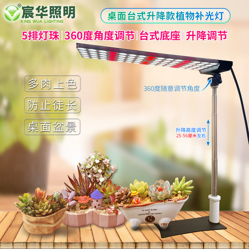 桌面绿植补光宸华照明多肉补光灯