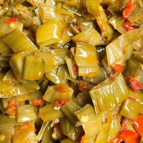 玉林博白酸辣芋苗农家芋头苗芋梗杆新鲜酸辣芋荷1斤包邮开袋即食