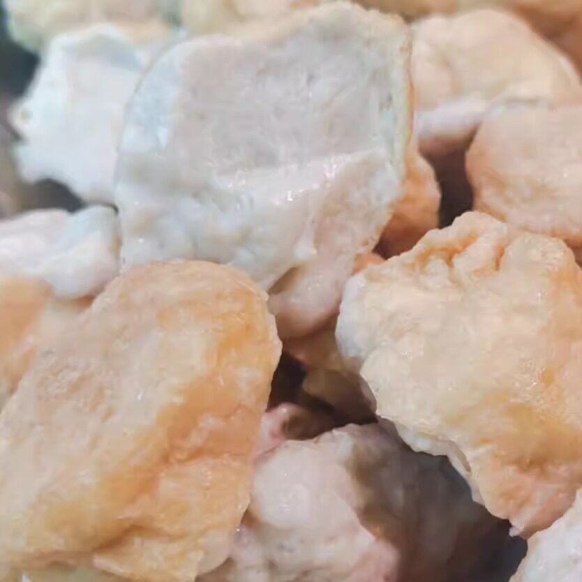 玉林 老保出品鱼豆腐 有馅料鱼豆腐 鱼腐 500g 一斤包邮