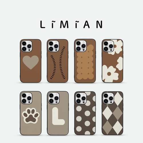 里面LM｜专属定制美拉德系列手机壳适用iPhone18proMax华为mate70pro气质百搭精致不撞款真皮软壳情侣礼物