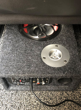 5寸方形车载低音炮12V24V