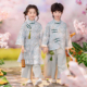 儿童汉服男童国风演出服女童新中式 旗袍幼儿园民族朗诵合唱表演服
