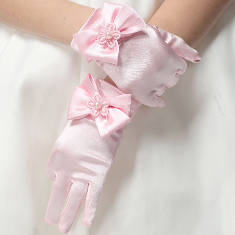 Gants pour fille en satin - Ref 2150265 Image 1