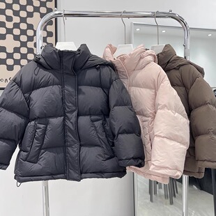 儿童羽绒服冬季短款90白鸭绒女童外套韩版加厚保暖连帽男宝宝童装