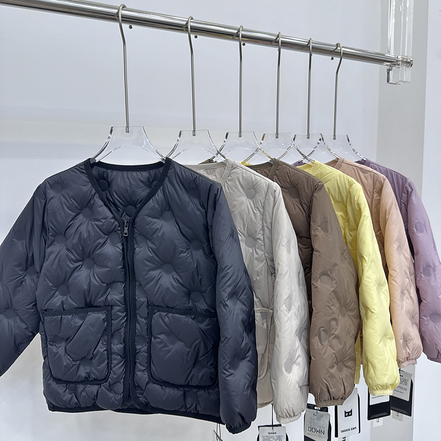 女童轻薄羽绒服内胆冬季保暖