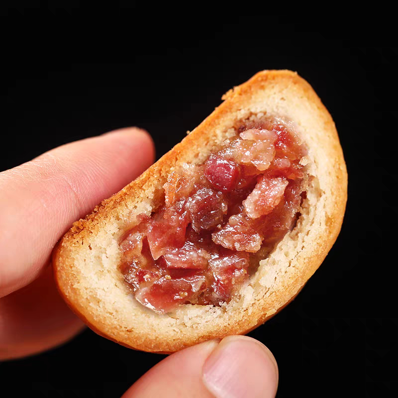 10个包邮云南特产云维100克云腿月饼宣威火腿中秋月饼
