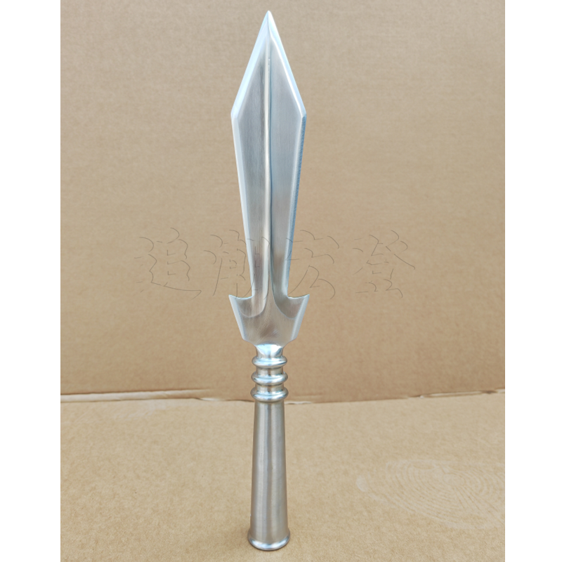 武术枪头霸王枪锻打枪头未开刃