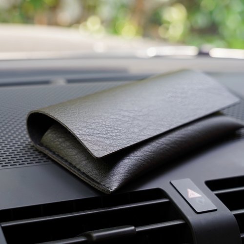 高品质眼镜盒MARCWOOD送眼镜布