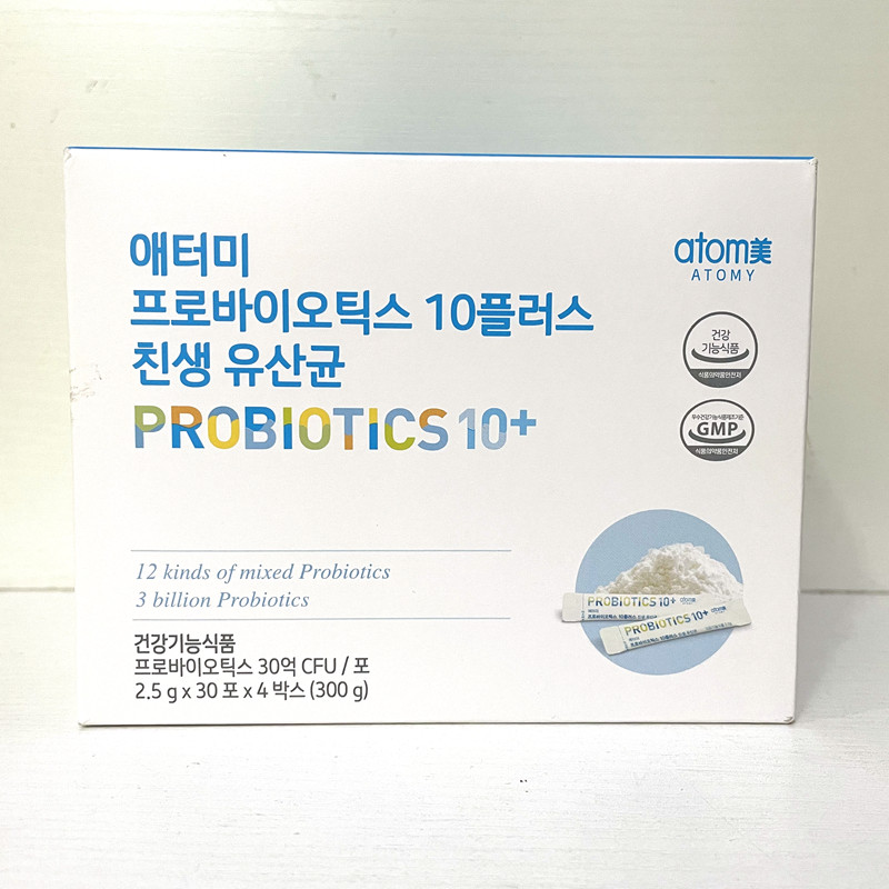 艾多美atom美韩国正品官方旗舰店atomy艾多美益生君