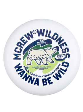 MCREW WILDNESS系列潮牌175g专业极限运动户外健身5V5印花飞盘