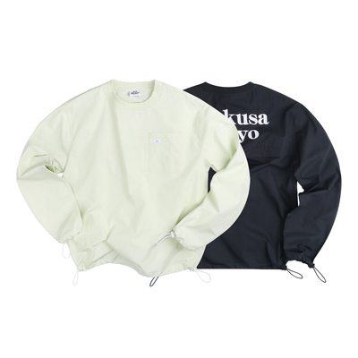 加州logo刺绣落肩款无弹