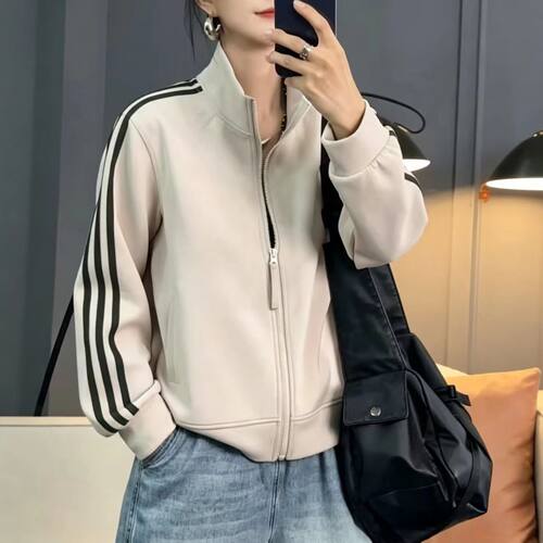 运动款开衫百搭秋季长袖外套女