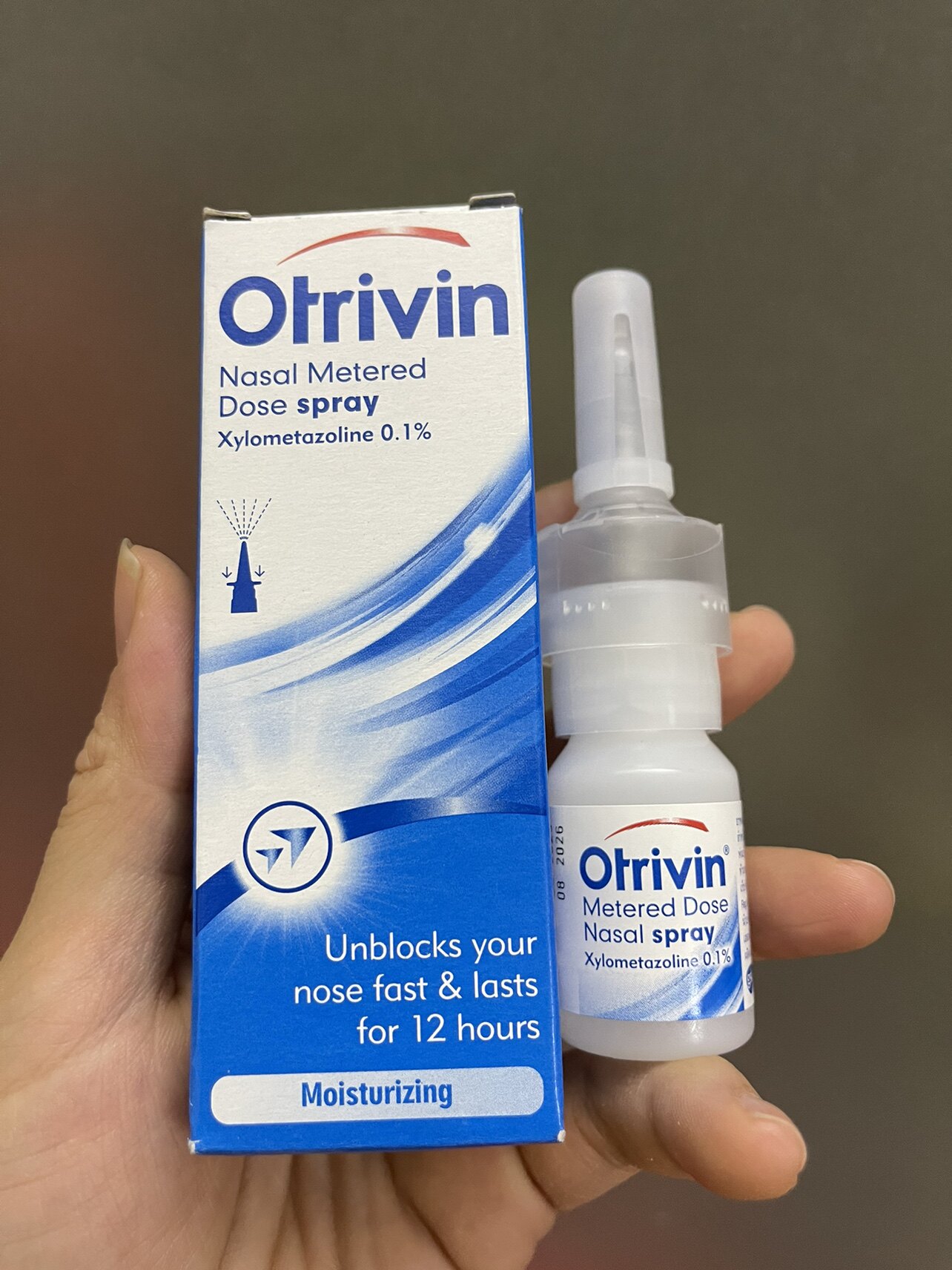 泰国/通鼻用定量喷雾剂成人鼻爽爽欧治鼻安鼻灵10ml