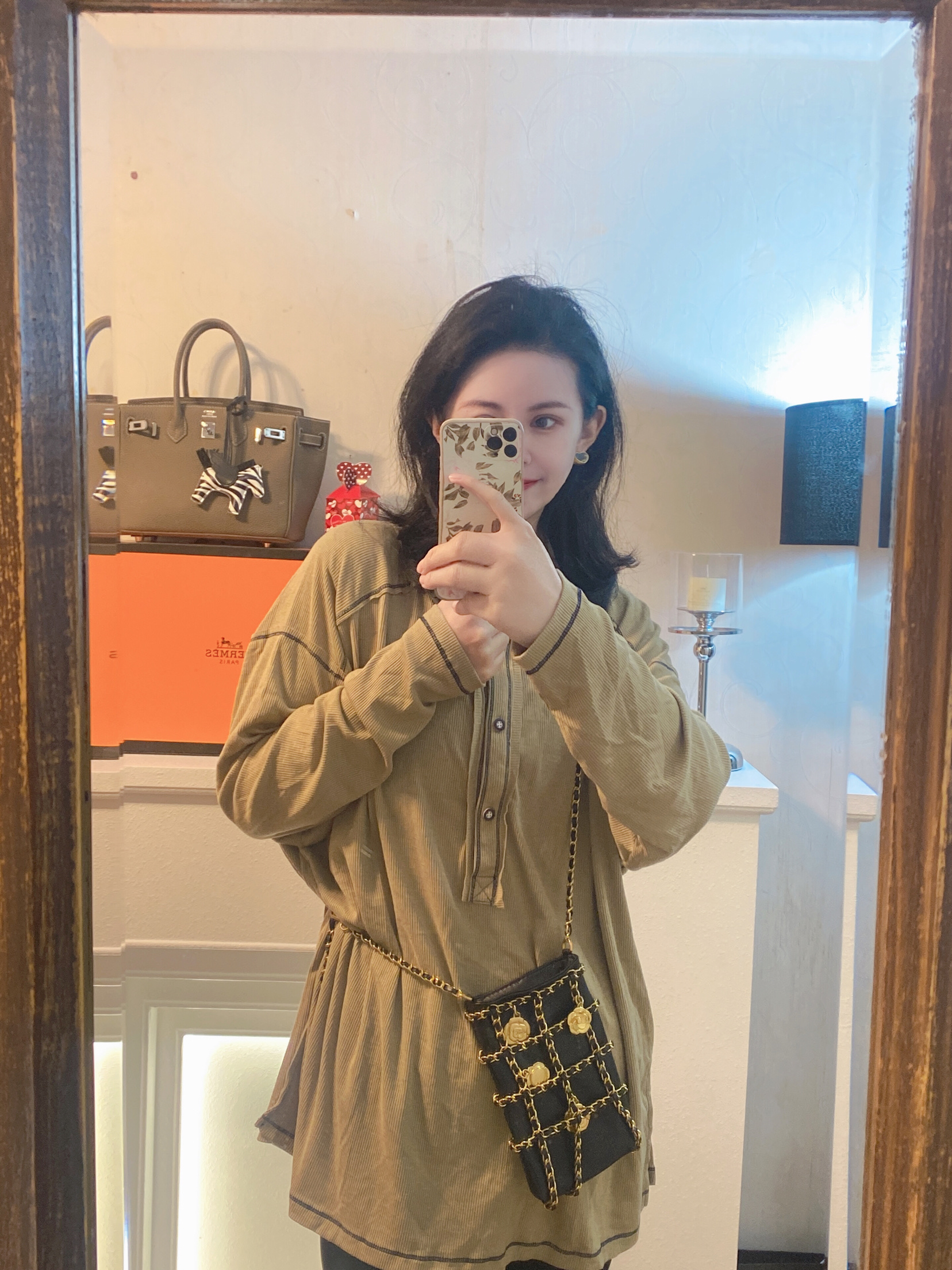 25年春款老钱风复古做旧水洗工艺宽松休闲长袖T恤上衣打底衫