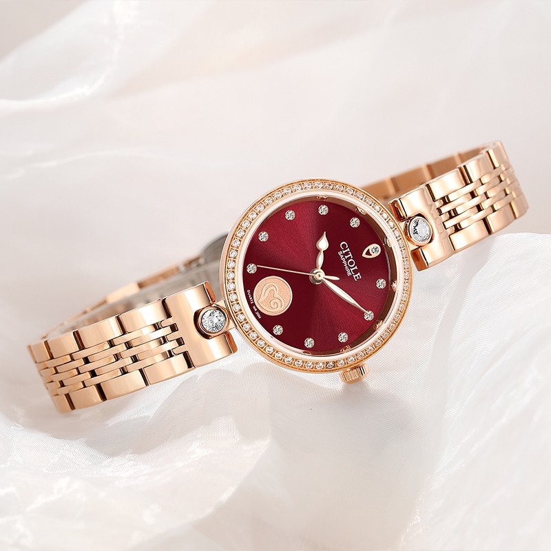 西腾citole手表女士精钢时尚防水