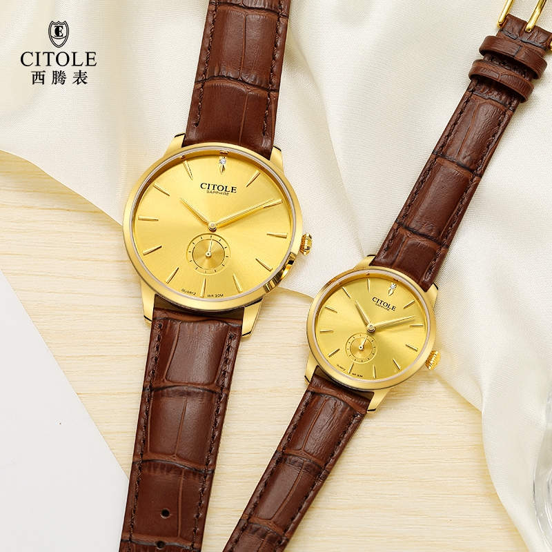 时尚皮带款气质简约小秒针CT5212
