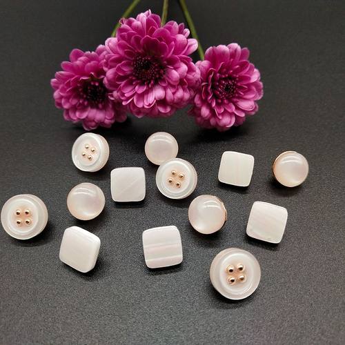 珍珠纽扣雪纺开衫衣服衬衣扣