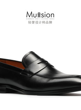 硬货！牛皮内里！Penny Loafer乐福鞋男真皮鞋英伦休闲套脚男鞋潮