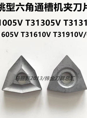 硬质合金机夹刀头YT15 YT5 YG8 T31005V T31305V T31610V T31910V