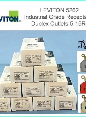 立维腾leviton美标5362 5262 发烧电源插座hubbell cooper8300