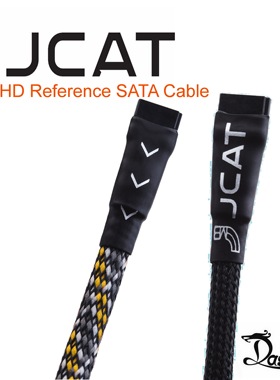 原裝進口JCAT HD Reference SATA Cable参考级厂线硬盘数据信号线