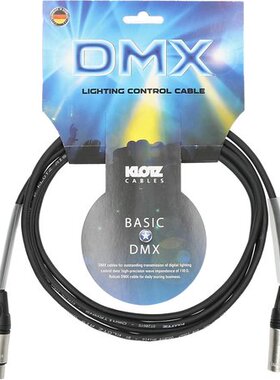 KLOTZ三五芯卡侬公母帕 灯光信号线 DMX512舞台 LED光束灯调音台