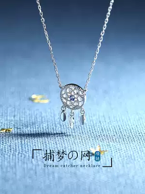 JG dream net necklace pure silver Net red chic choker fashion simple wild Net red gift to girlfriend high-grade