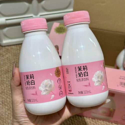 山姆代购 8月新品茉莉奶白轻乳茶饮料尝鲜1瓶320ml