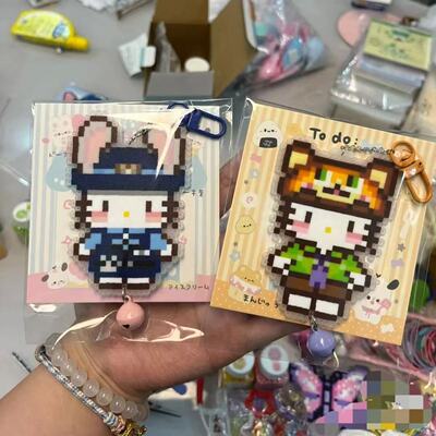 卡通尼克朱迪像素亚克力挂件