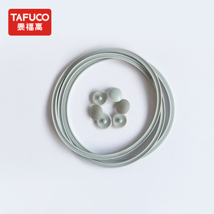 日本泰福高保温饭盒原装配件密封圈内容器硅胶圈内盖透气阀