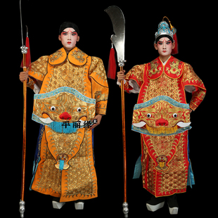戏曲京剧大凯戏剧演出服装大兵衣龙套御林军天兵天将侍卫护卫大凯