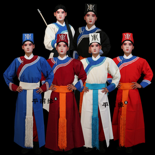 京剧戏曲戏剧素剑衣衙役服饰公差捕快班头服装解差捕头武生素箭衣