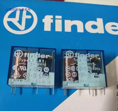 Type40.51 12VDC 全新正品finder 芬德5脚继电器40.51.9.012.5000