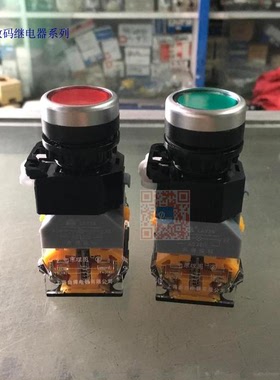 天博按钮 带灯带锁按钮开关 LAY39C-11TD 带灯自锁按钮控制220V24