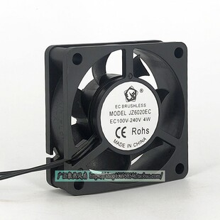 EC6020滚珠110V-220V 6cm/厘米0.04A 厂家直销大风量两线散热风扇