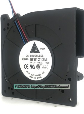 台达 DELTA 12CM BFB1212M 12V 0.87A 12032 涡轮散热风扇鼓风机