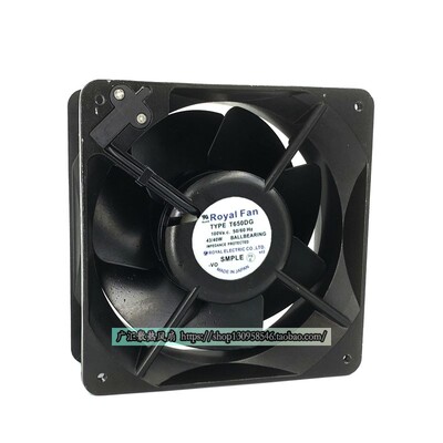 全新ROYAL FAN TYPE T650DG 100V 50/60hz 43/40w 160*160*55风机