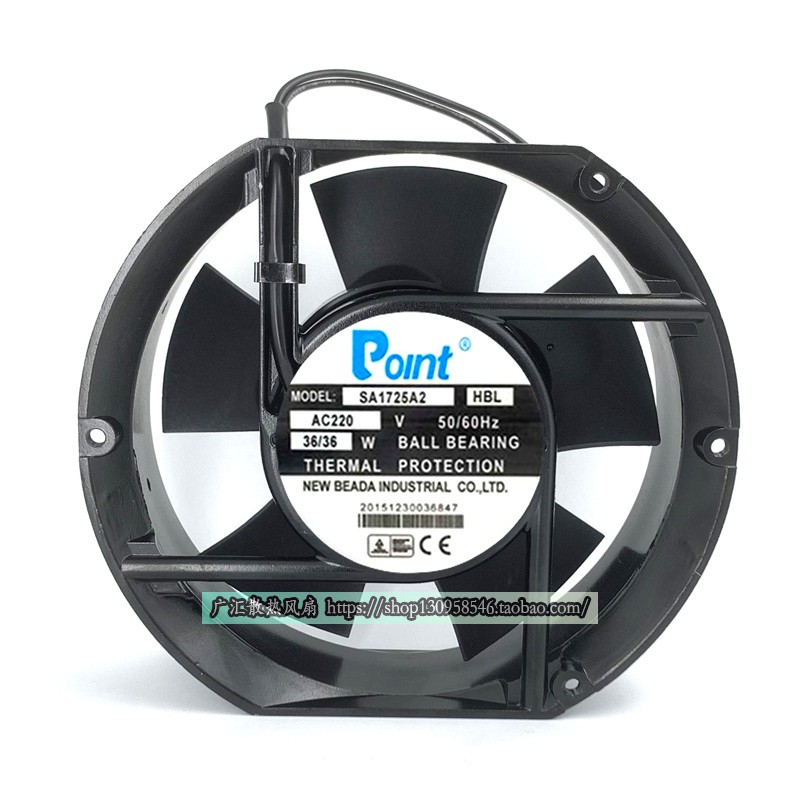SA1725A2HBL SA1725A2HBT AC220V 36/36W原装正品POINT 铝框风扇