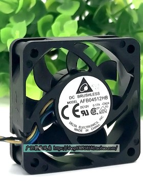原装台达 AFB04512HB 4515 12V 0.17A 4.5CM CPU PWM调速散热风扇