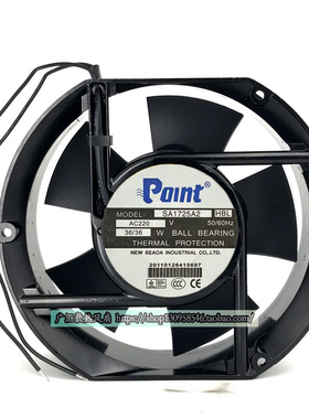 原装Polnt SA1725A2/A1 HBL 220V/110V 50/60HZ 36W 机柜散热风扇