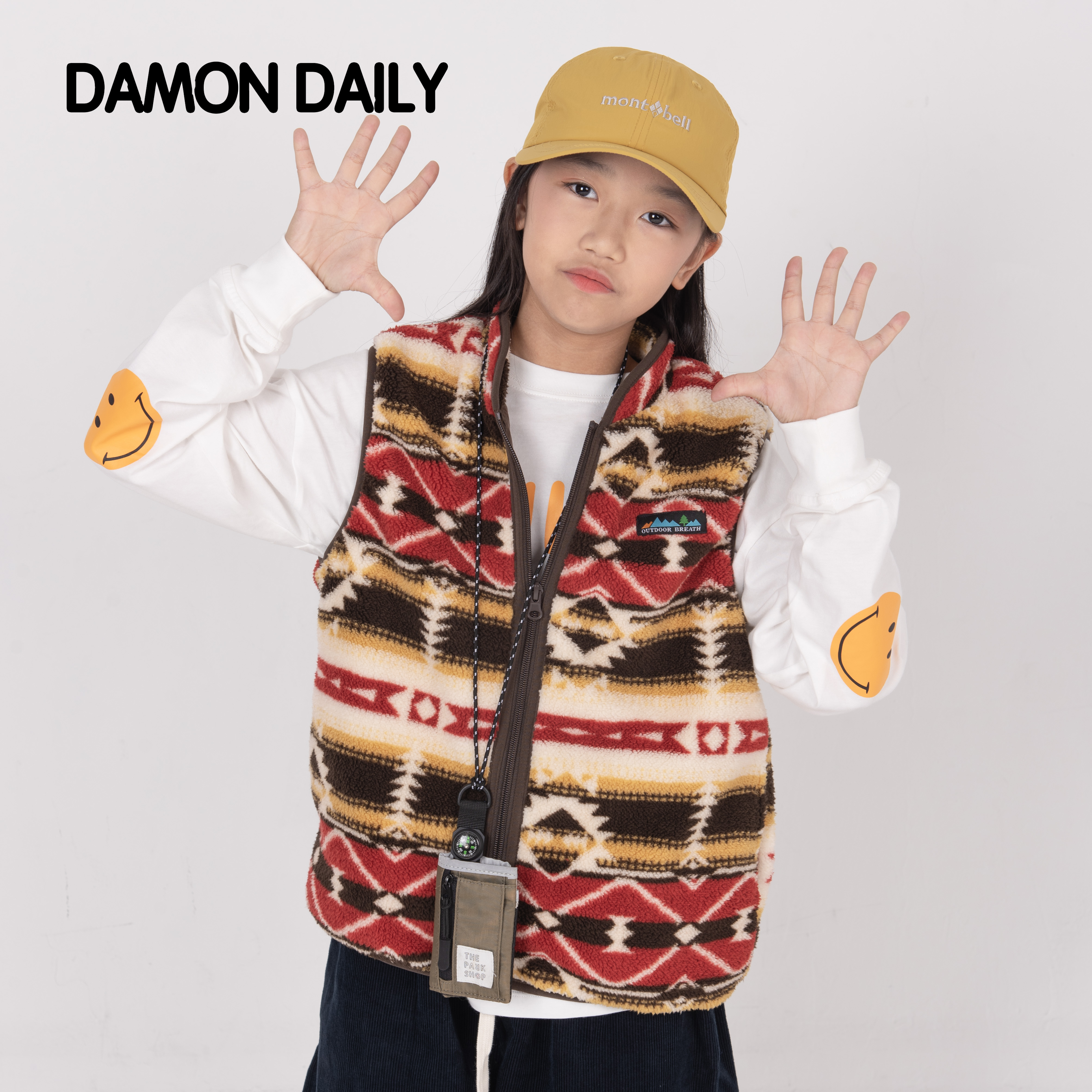 Damon25年秋冬新品摇粒绒外套