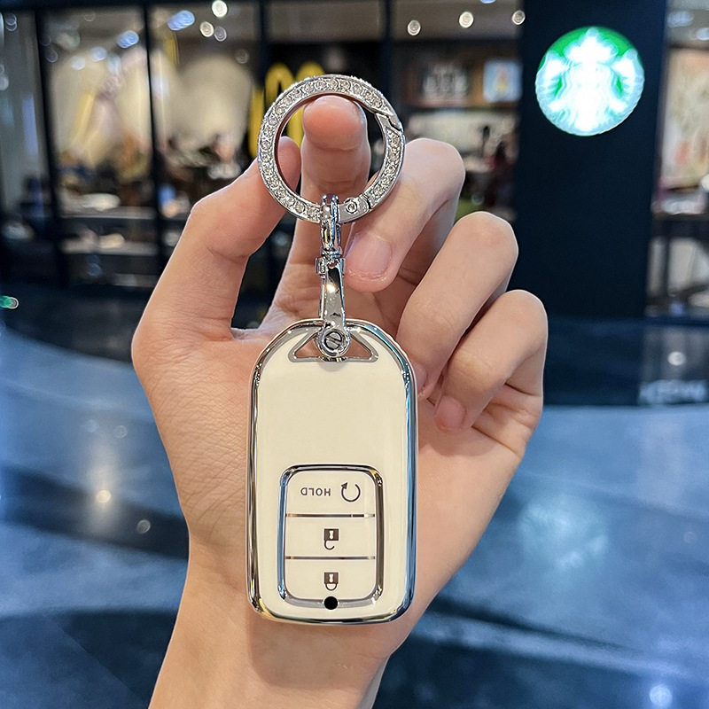 适用本田21/22款CRV思威都市/风尚/豪华版男女车锁匙扣壳钥匙包套