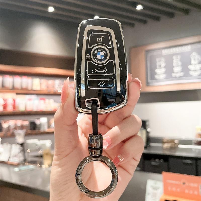 适用宝马09/10/11/12/13/14款7系730/740/750Li小车钥匙包套扣壳