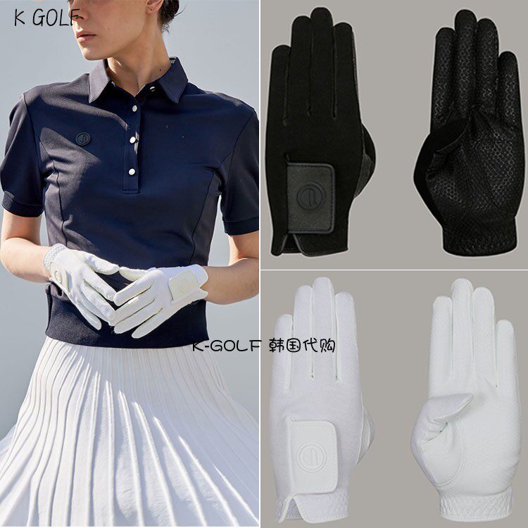 韩国代购ANELL高尔夫手套23年女春可水洗硅胶手套golf运动手套